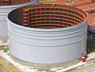 Construction of a water tank