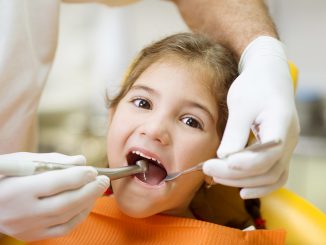 Little Girl at the Dentist's Clinic