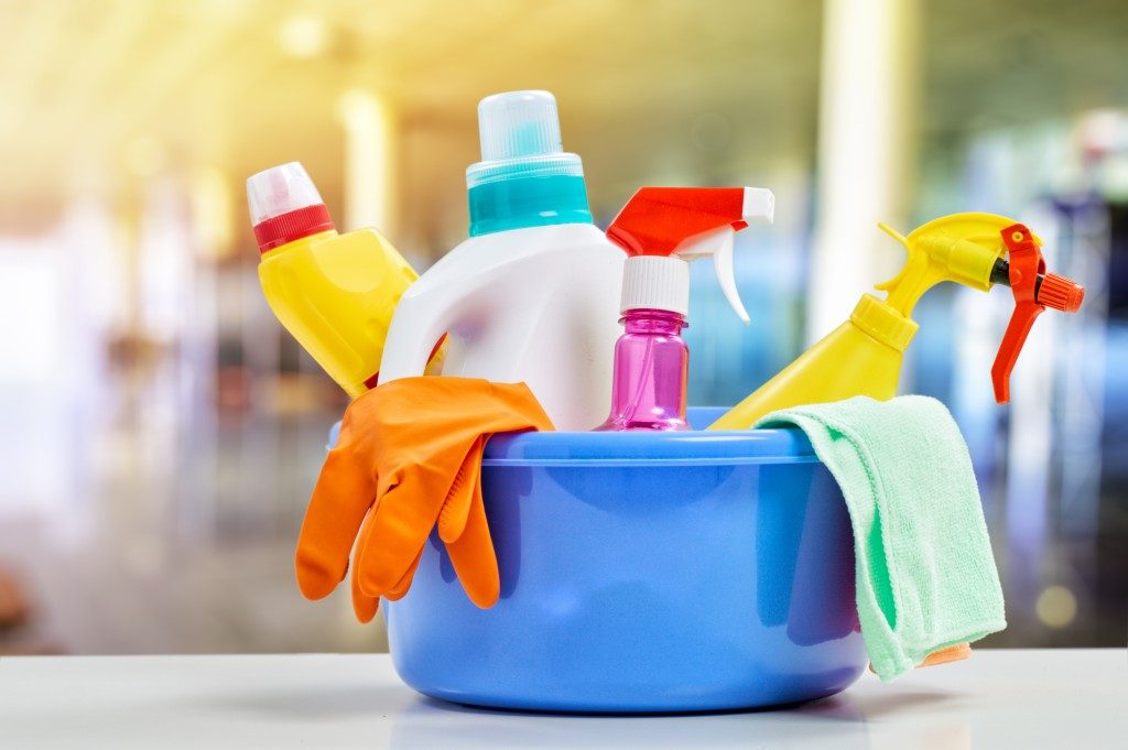 home cleaning materials in bulk
