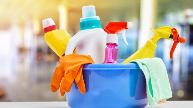 home cleaning materials in bulk