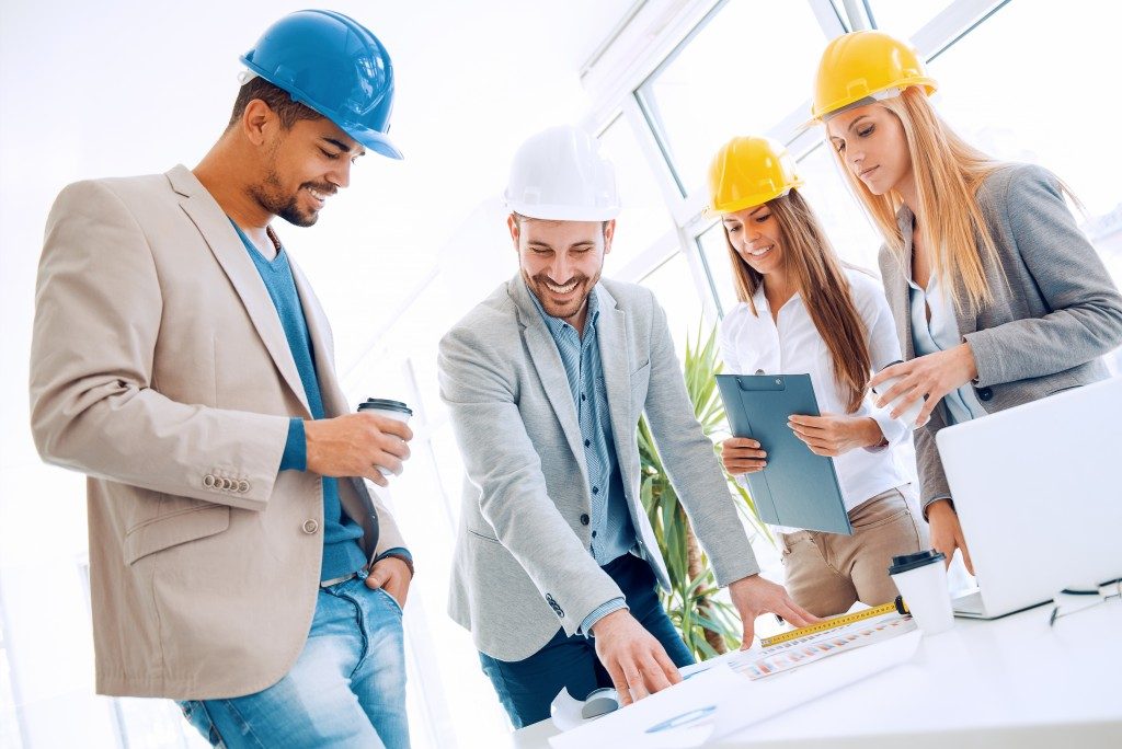 Architects Planning for a Dome Design
