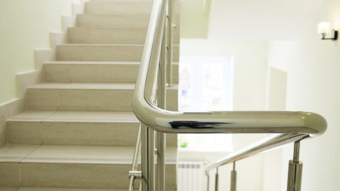 Stainless steel handrail