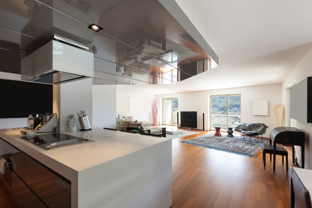 Interior design of an apartment