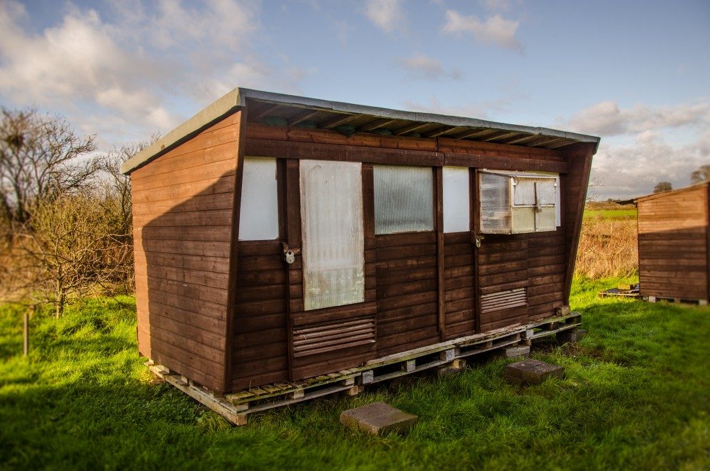 a backyard studio