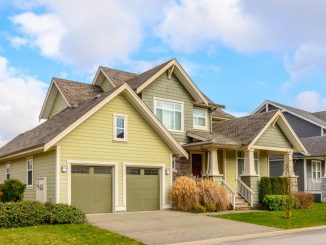 Exterior of a residential property