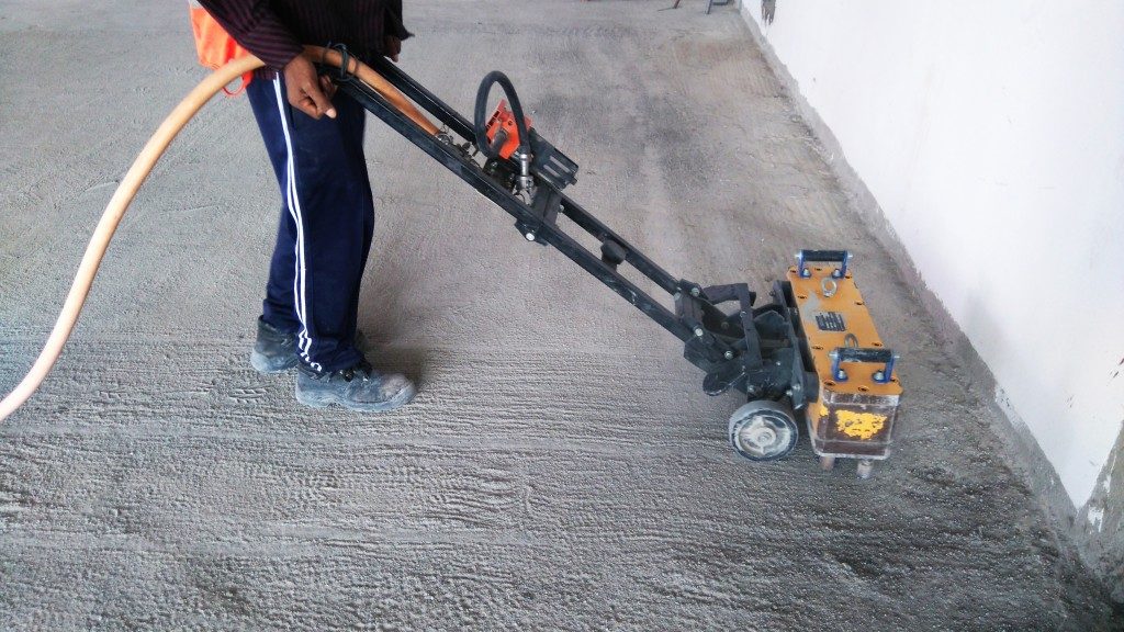 polishing concrete