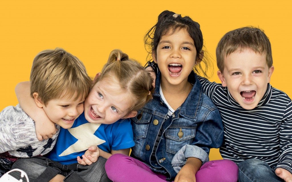 happy children