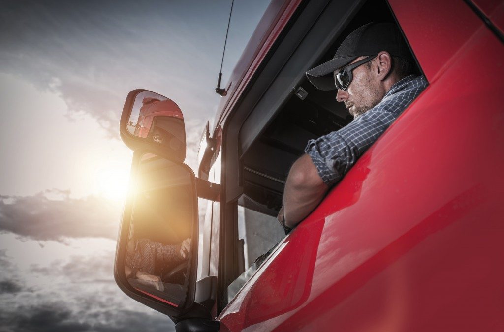 truck driving
