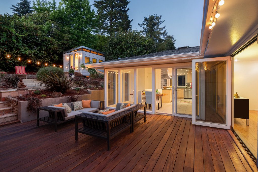 beautiful outdoor patio