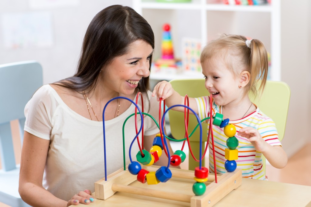 teaching a kid