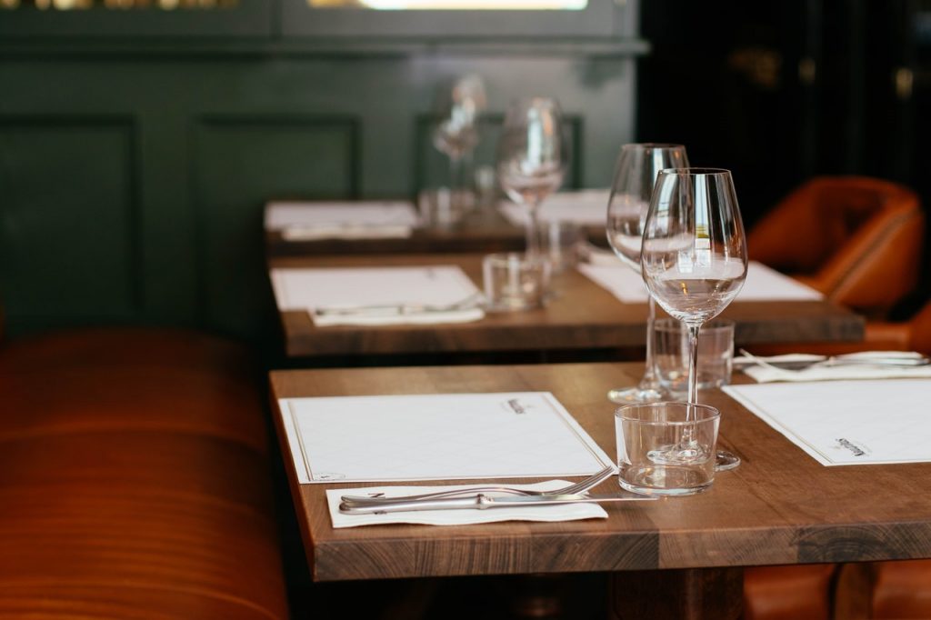 restaurant dining area
