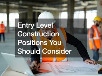 entry level construction positions